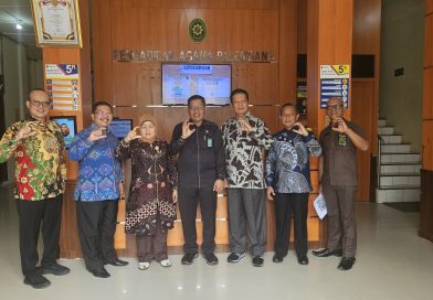 Kunjungan Pusat Strategi Kebijakan dan Pengembangan Kebijakan (PUSTRAJAK) Mahkamah Agung Republik Indonesia