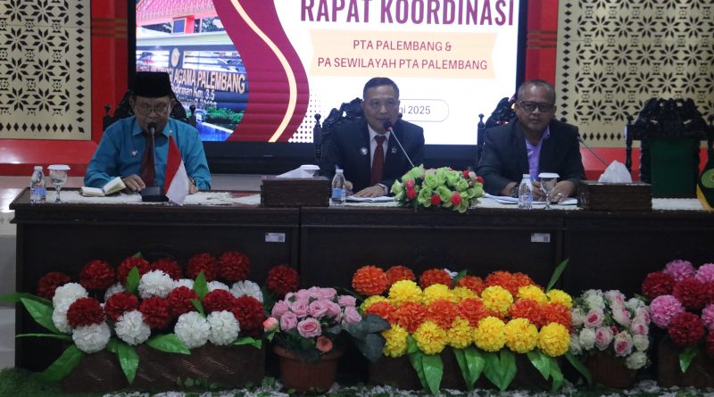 RAPAT KOORDINASI PA SEWILAYAH PTA PALEMBANG