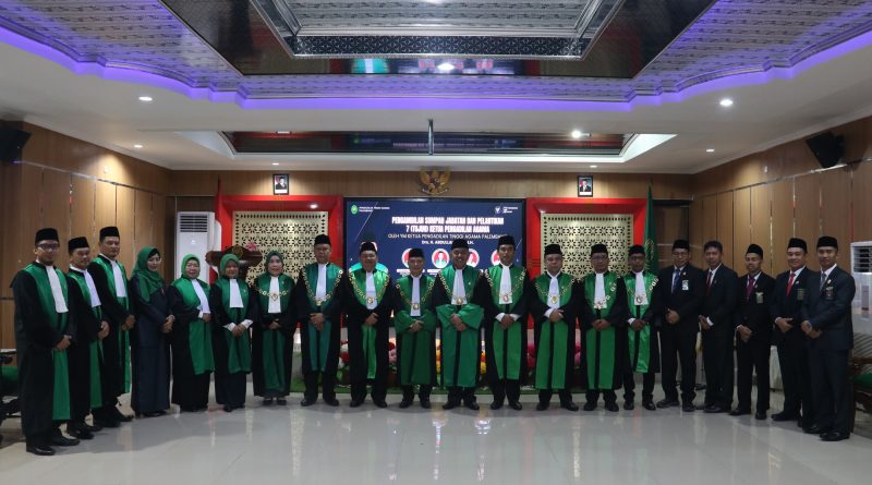 Pelantikan Wakil Ketua PTA Palembang