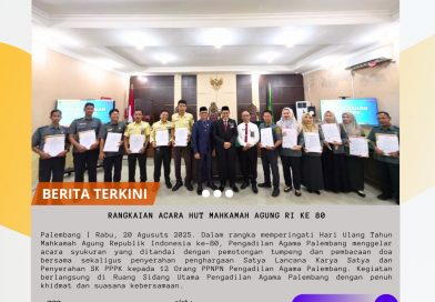 RANGKAIAN ACARA HUT MAHKAMAH AGUNG RI KE 80