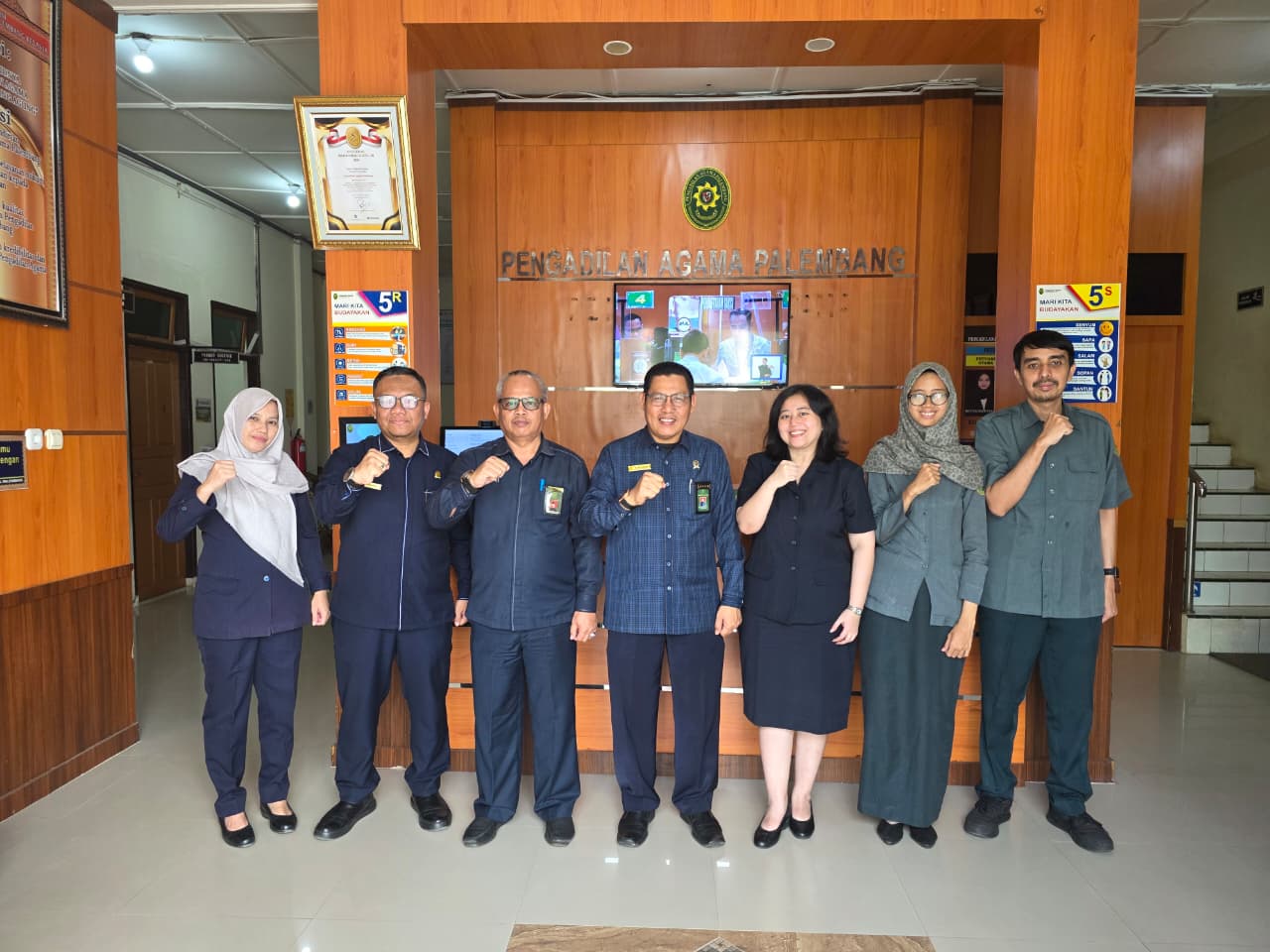 Kunjungan Kerja Tim Biro Perencanaan dan Organisasi