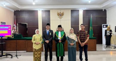 Prosesi Pelantikan Panitera dan Juru Sita Pengadilan Agama Palembang Kelas IA Berlangsung Khidmat Prosesi Pelantikan Panitera dan Juru Sita Pengadilan Agama Palembang Kelas IA Berlangsung Khidmat