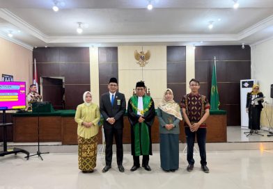 Prosesi Pelantikan Panitera dan Juru Sita Pengadilan Agama Palembang Kelas IA Berlangsung Khidmat Prosesi Pelantikan Panitera dan Juru Sita Pengadilan Agama Palembang Kelas IA Berlangsung Khidmat
