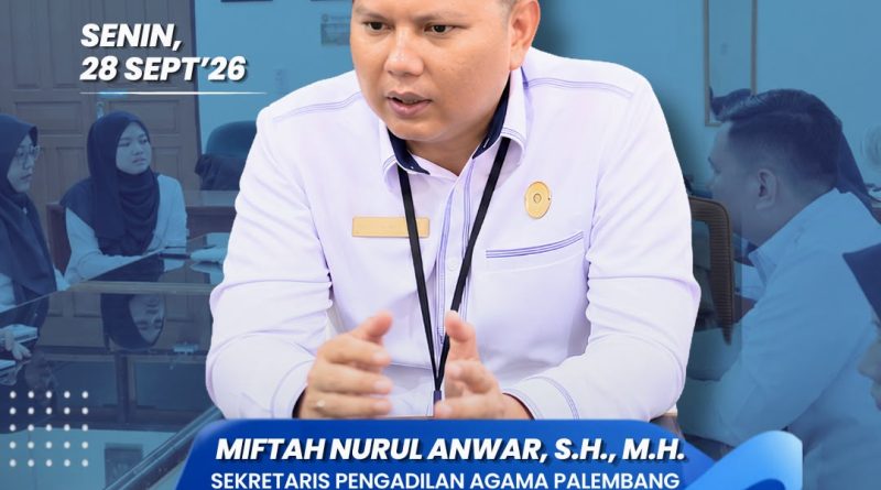 Sekretaris Pengadilan Agama Palembang Pimpin Briefing Kesekretariatan, Perkuat Tindak Lanjut BAWAS dan Tata Kelola Internal Sekretaris Pengadilan Agama Palembang Pimpin Briefing Kesekretariatan, Perkuat Tindak Lanjut BAWAS dan Tata Kelola Internal