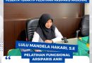 Lulu Mandela Hakari, S.E. Raih Peserta Teraktif Pelatihan Arsiparis ANRI Lulu Mandela Hakari, S.E. Raih Peserta Teraktif Pelatihan Arsiparis ANRI