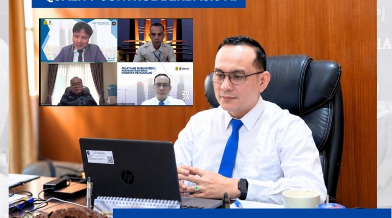 Panitera Pengadilan Agama Palembang Ikuti Pelatihan PANDIL 2026, Kembangkan Inovasi Quality Control Salinan Putusan Berbasis AI Panitera Pengadilan Agama Palembang Ikuti Pelatihan PANDIL 2026, Kembangkan Inovasi Quality Control Salinan Putusan Berbasis AI
