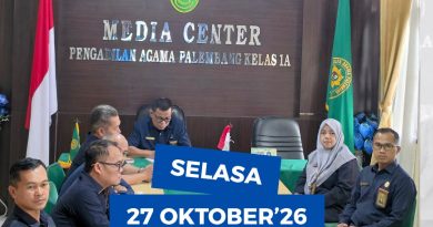 Pengadilan Agama Palembang Ikuti Rapat Koordinasi Pengawasan dan Penanganan Pengaduan Secara Daring Pengadilan Agama Palembang Ikuti Rapat Koordinasi Pengawasan dan Penanganan Pengaduan Secara Daring